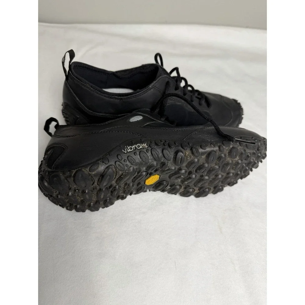 Merrell Vibram  AIR CUSHION men's Shoes‎ Size 9 Black Lace Up-Slip Proof